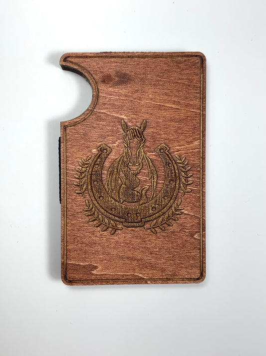 Wooden Cowboy Wallet