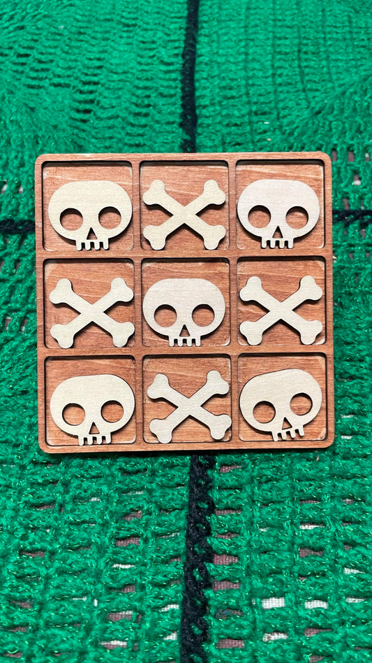 Bone and Skull Tic-Tac-Toe