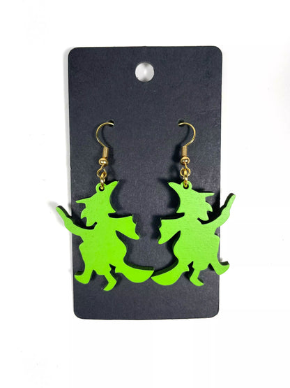 Witch Silhouette Earrings