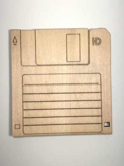 Retro Floppy Disk Coaster