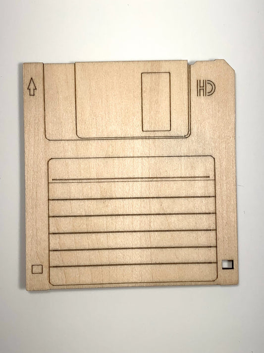 Retro Floppy Disk Coaster