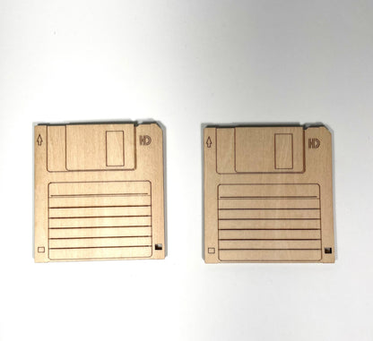 Retro Floppy Disk Coaster