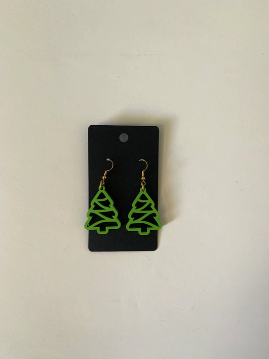 Christmas Tree Earrings