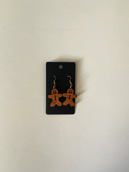 Gingerbread Earrings