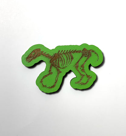 Wooden Dino X-Ray