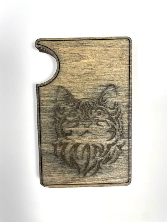 Wallet with Tribal Cat